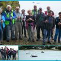 Photos de groupe à la chapelle Saint-Jean