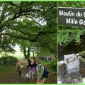 Le moulin de Quelennec sur  la rivière du Koad Toulzac'h, affluent de la Penzé