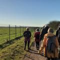 Le long des pistes de l'aéroport de Guipavas