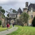 Le château de Rosmorduc, entrée à l'ouest