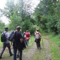 Descente vers la rivière la Douffine