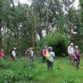 Passage sur l'ancien ligne de chemin de fer