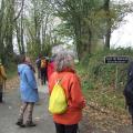 L'allée de Coat Hir Bescond au Nord-Ouest de Guilers