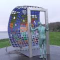 La sculpture Brest Porte Océane rend hommage aux travailleurs de la mer