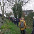 Chemin dans les maisons de la trinité